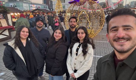 طلبة جامعة جيهان – أربيل في وارسو يتعرفون على استعدادات بولندا لاحتفالات عيد الميلاد