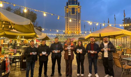 فێرخوازانى بەشی کارگێڕی کار هەڵمەتێکی مەیدانیان بۆ هۆشیاریی پاراستنى تەندروستی جەستەیی بەڕێوەبرد