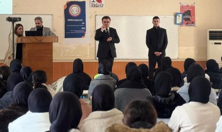 Media Department Students Conduct Seminar on Goal Setting and Success at Mohammad Nasir High School