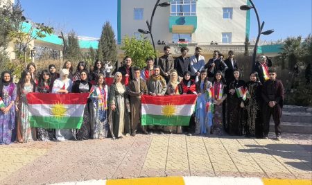 Cihan University–Erbil Organizes A Large-Scale Solidarity Gathering in Support of Western Kurdistan (Rojava)