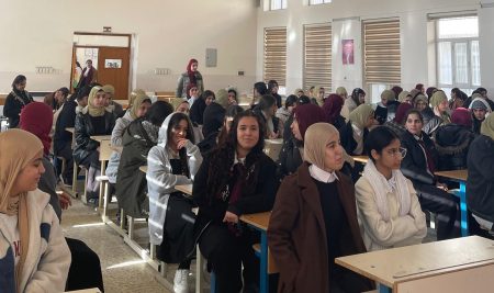 Students of the Department of General Education Conduct an Educational Seminar at Sharstany High School for Girls