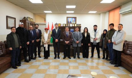 Professor Dr. Amjad Saber Al-Delawi, President of Cihan University–Erbil, Sends Four Students to the Czech Republic for a Scientific Training Course