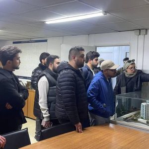 فێرخوازانی بەشى  ئەندازیاری تەلارسازی گەشتێکی زانستیی مەیدانییان بۆ پڕۆژەی نیشتەجێبوونی  جیهان سیتی ئەنجامدا