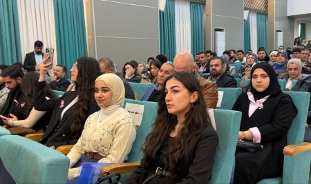 فێرخوازانی بەشی بایۆمیدیکاڵ لە بەشداری لە سێیەمین پلاتفۆرمىى نیشتمانیی CORE3 بۆ ڕووبەڕووبوونەوەی شێرپەنجە دەکەن