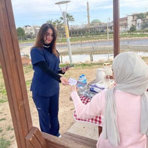 فێرخوازانی بەشى بایۆمیدیکاڵ لە پارکی پێشمەرگە کەمپینێکی هۆشیارییان بۆ “خۆراکی تەندروست لە ڕەمەزاندا” بەڕێوەبرد