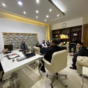 فێرخوازانی بەشی کارگێڕی کار لایەنە کارگێڕی و پرۆتۆکۆڵییەکانی پەرلەمانی کوردستان بەسەر دەکەنەوە