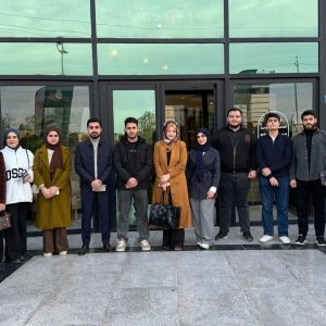 زيارة ميدانية علمية لطلبة من قسم هندسة التصميم الداخلي إلى ديوان لاند