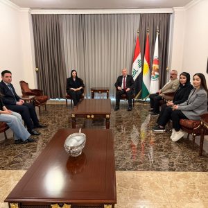 زيارة علمية لطلبة من قسمي الإدارة العامة و إدارة الاعمال إلى رئاسة إقليم كوردستان