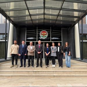 فێرخوازانی بەشى کارگێڕى گشتى و کارگێڕى کار سەردانى سەرۆکایەتی هەرێمی کوردستان دەکەن