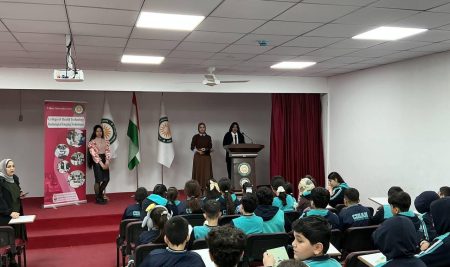 Radiological Imaging Technologies Students Deliver Health Awareness Lecture at Cihan Private School