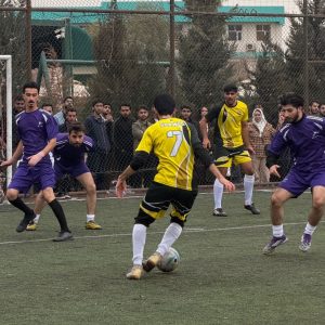 تیپى فێرخوازانى بەشى یاسا بە تۆمارکردنى پێنج گۆڵ بەسەر تیپى فێرخوازانى بەشى ئەندازياری پرۆگرامسازی وئينفۆرماتيك سەرکەوتن