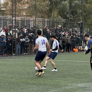 تیپى فێرخوازانى بەشى تەکنیکی سڕکردن بە سێ گۆڵی بەسەر تیپى فێرخوازانى بەشى ئەندازیارى تەلارسازی سەرکەوتن