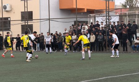 فريق قسم التربية البدنية يتأهل لنصف نهائي دوري جامعة جيهان-أربيل