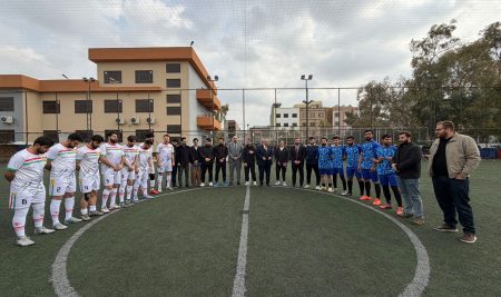 Media Department Defeats Medical Laboratory Analysis in a Five-Goal Victory