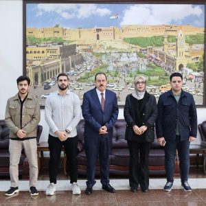 فێرخوازانی بەشی کارگێری کار سەردانی یەکێتی ژوورەکانی بازرگانی و پیشەسازیان کرد