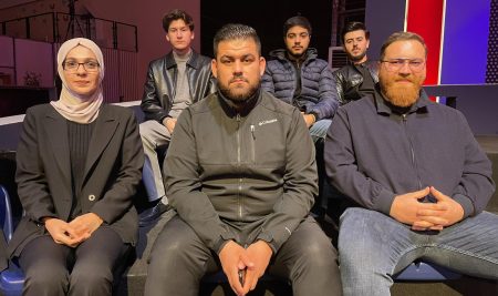 Business Administration Department Students Participate in Ranj Program on Rudaw Tv