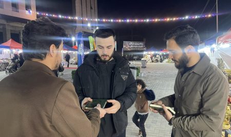 Business Administration Department Students Distribute Copies of the Holy Quran to Citizens in Erbil