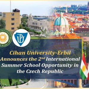Cihan University-Erbil Announces the 2nd International Summer School Opportunity in the Czech Republic