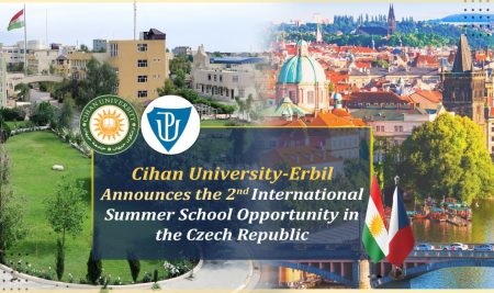 Cihan University-Erbil Announces the 2nd International Summer School Opportunity in the Czech Republic