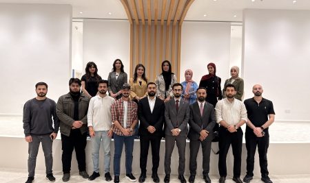 طلبة تصميم الجرافيك ينظمون سفرة علمية إلى مركز الشباب (Youth Hub) في أربيل