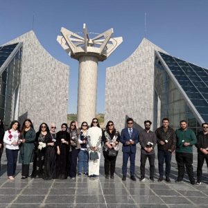 فێرخوازانى بەشى بایۆمیدیکاڵ یادی ٣٨ ساڵەی قوربانیانى کارەساتی ئەنفال دەکەنەوە