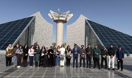 فێرخوازانى بەشى بایۆمیدیکاڵ یادی ٣٨ ساڵەی قوربانیانى کارەساتی ئەنفال دەکەنەوە