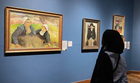 طلبة جامعة جيهان-أربيل المبتعثون إلى بولندا يزورون المتحف الوطني في وارسو