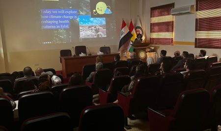 جامعة جيهان-أربيل تنظم ورشة عمل دولية حول تأثير التغير المناخي على صحة المجتمع