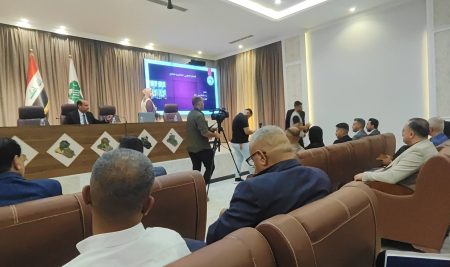 بەشى ڕاگەیاندن لە زانکۆی جیهان-هەولێر بەشداری لە چالاکیەکى سەندیکای ڕۆژنامەنووسانی عێراق دەربارەی “چەواشەکاریی میدیایی” لە بەغداد دەکات