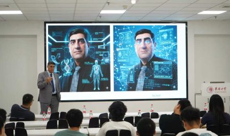 Cihan University–Erbil Lecturer Delivers Seminar on Digital Twin Technology in China