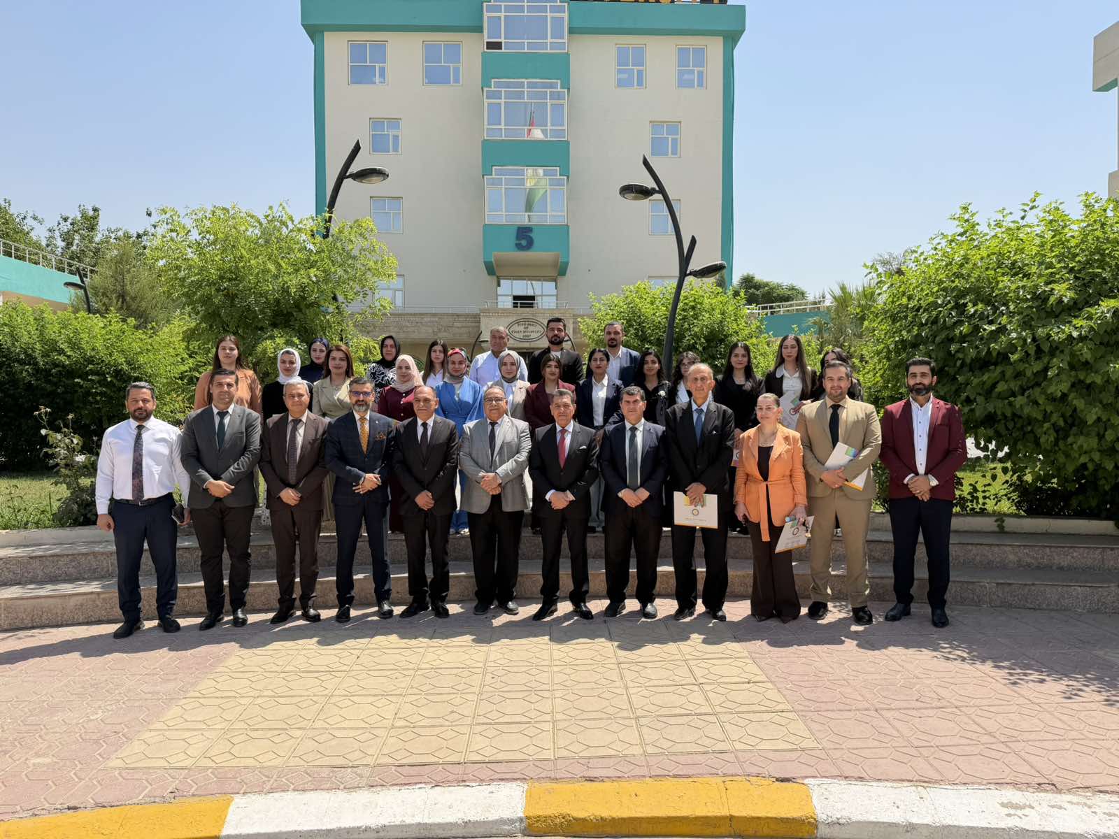 Cihan University-Erbil Awards Certificates to Participants of Staff and Academic Coordinators Training Course