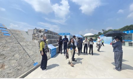The Department of Architectural Engineering Member Participates in an Enterprise Exchange Meeting and Technical Visit to the Fuzhou Nanhu Intelligent Construction Site