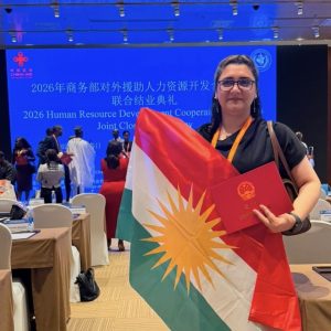 Lecturer from Cihan University–Erbil Concludes Participation in International Cervical Cancer Training Program in China