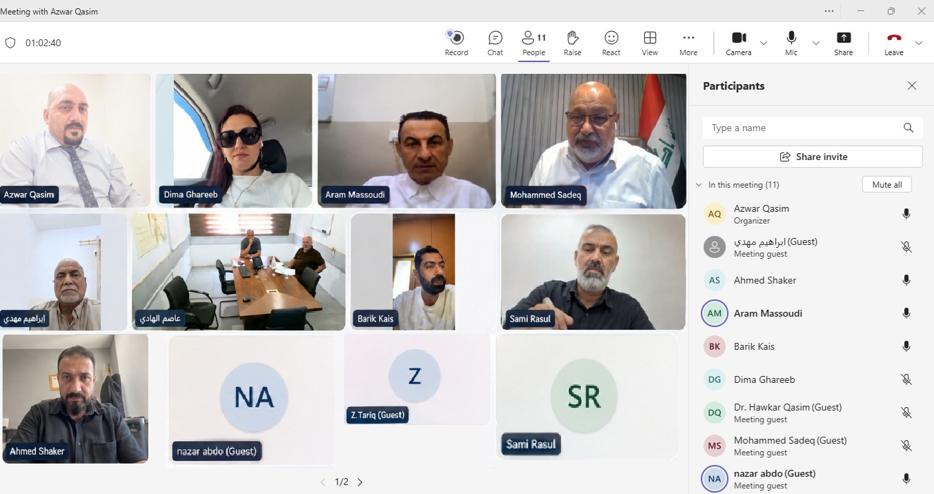 Cihan University – Erbil Concludes Second Training Course for Al-Yasra Branch Managers