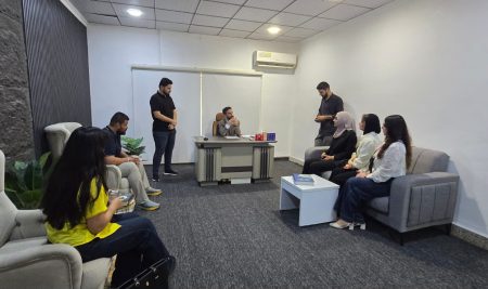 Department of Business Administration Students Visit Vidalita Office in Erbil