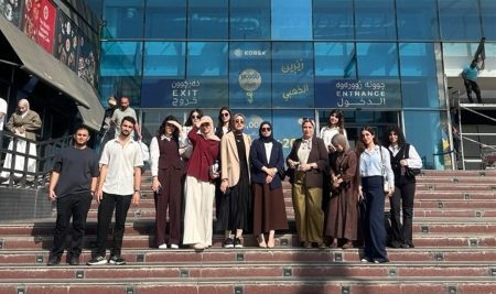 فێرخوازانی بەشی ئەندازیاریی دیزاینی ناوخۆیی سەردانێکی زانستییان بۆ فامیلی مۆڵی هەولێر ئەنجام دا