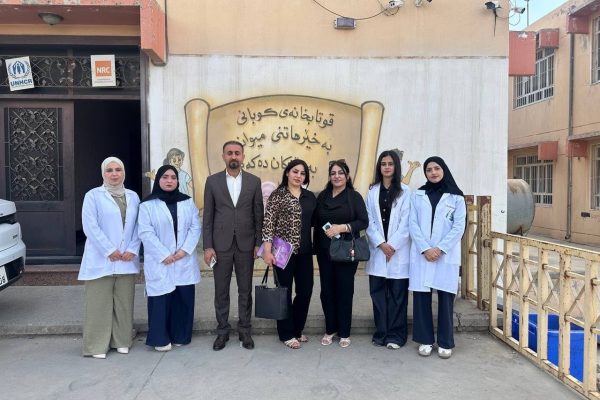 Medical Laboratory Analysis Department Students Deliver Awareness Presentation at Kobani Intermediate School