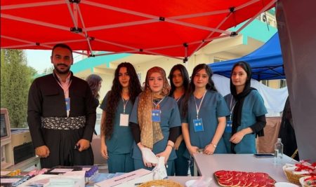 خلال مهرجان لیالي جامعة جيهان-أربيل؛ خريجو الصف الثاني عشر يخطون نحو مستقبل مشرق ويختارون أقسامهم المفضلة