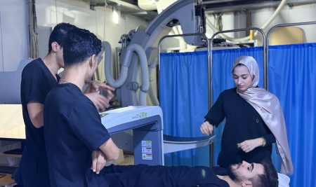 طلبة قسم تقنيات التصوير الشعاعي يواصلون تدريبهم السريري الأسبوعي في مستشفى Erbil Smart City Hospital