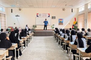 Translation Department Students Organize an Awareness Activity at Sham Government Preparatory School for Girls