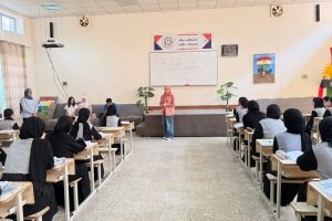 Translation Department Students Organize an Awareness Activity at Sham Government Preparatory School for Girls