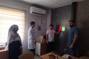 Department of Optometry and Vision Techniques Students Receive Hands-On Training at Sweedy Hospital