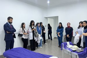 Medical Laboratory Analysis Department Students Visit Hila Beauty Center