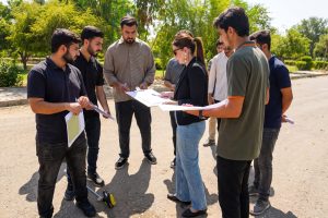 Students from the Department of Architectural Engineering Conduct a Scientific Visit to Sami Abdulrahman Park