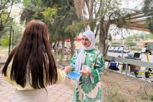 Biomedical Sciences Department Students Raise Awareness of Hand Hygiene on Global Handwashing Day (3)