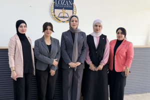 Biomedical Sciences Department Students Raise Breast Cancer Awareness at Lozan Private School (1)