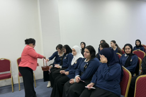 Biomedical Sciences Department Students Raise Breast Cancer Awareness at Lozan Private School (2)