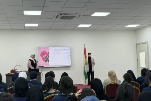 Biomedical Sciences Department Students Raise Breast Cancer Awareness at Lozan Private School (3)