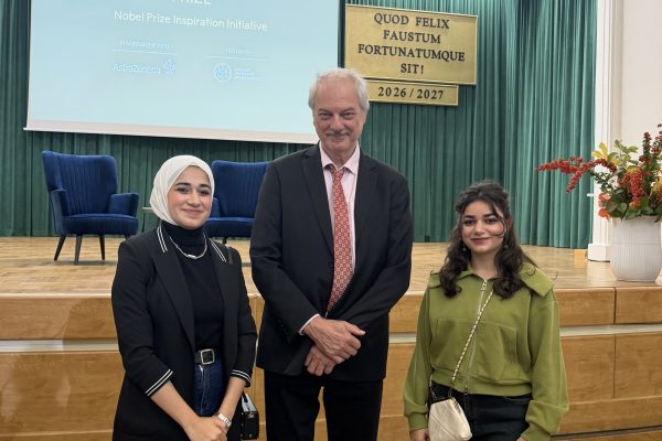 Cihan University-Erbil Exchange Students Attend Academic Lecture in Poland by Nobel Laureate in Chemistry (1)