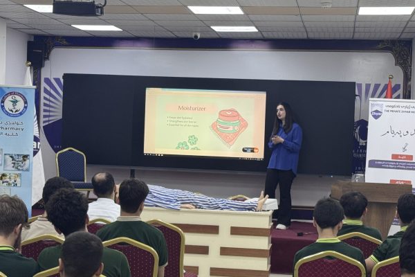 College of Pharmacy Students Conduct Health Awareness Seminar at Zhiyar Private Preparatory School (4)